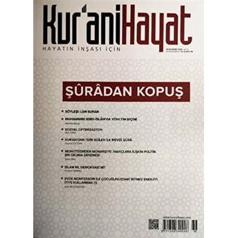 Kur'Ani Hayat Dergisi Sayı: 69 Ocak - Şubat 2020 Kolektif