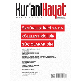 Kur'Ani Hayat Dergisi Sayı: 82 Mart - Nisan 2022 Kolektif