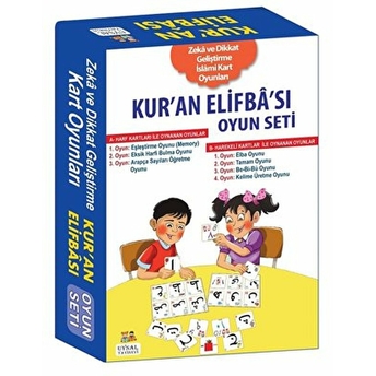 Kuran Elifbası Oyun Seti; Zeka Ve Dikkat Geliştirme Islami Kart Oyunlarızeka Ve Dikkat Geliştirme Islami Kart Oyunları Mürşide Uysal