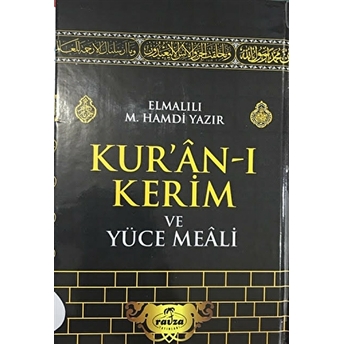 Kuran-I Kerim Ve Yüce Meali Ciltli Elmalılı Muhammed Hamdi Yazır