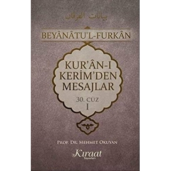 Kur'an-I Kerim'den Mesajlar 30. Cüz 1 Mehmet Okuyan