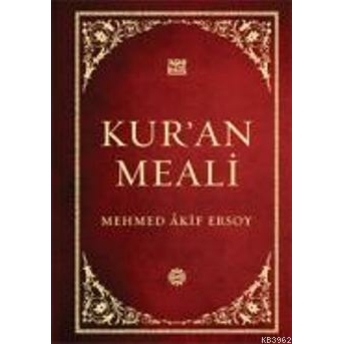 Kur'an Meali Mehmed Âkif Ersoy