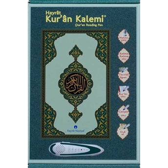 Kuran Okuyan Kalem Seti (Yeşil, Orta Boy, Karton Kutulu) Kolektf