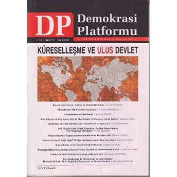 Küreselleşme Ve Ulus Devlet - Demokrasi Platformu Sayı: 15 Kolektif