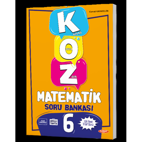 Kurmay 6.Sınıf Tatlı-Sert Matematik Soru Ban-2020