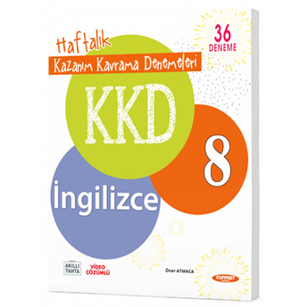 Kurmay Elt 8. Sınıf Ingilizce Kkd Haftalık Kazanım Kavrama Denemeleri Öner Atmaca