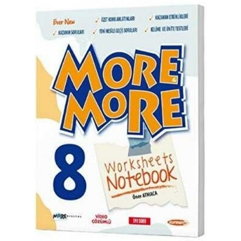 Kurmay Elt 8. Sınıf More And More Worksheets Öner Atmaca