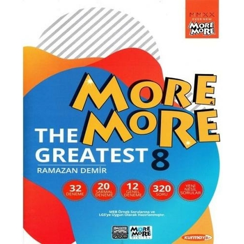 Kurmay Elt 8. Sınıf More More The Greatest