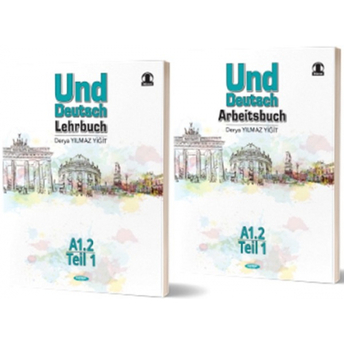 Kurmay Elt Almanca Und Deutsch Lehrbuch - Arbeıtsbuch A1.2 Teil 1 (2 Kitap Set) Derya Yılmaz Yiğit