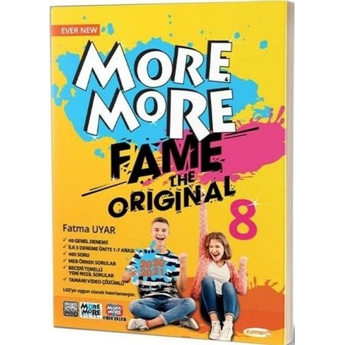 Kurmay Elt More And More 8. Sınıf Fame The Original 40 Deneme