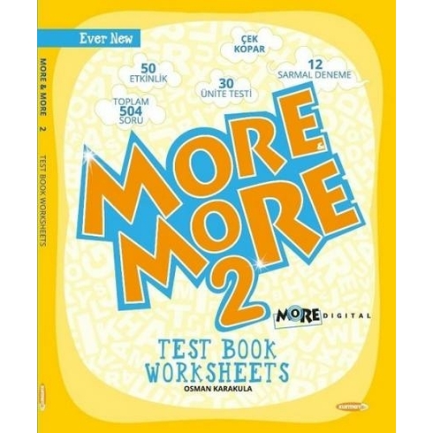 Kurmay-Elt Yayınları 2. Sınıf More And More English Worksheets&Test Book