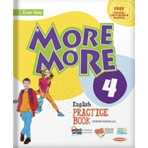 Kurmay-Elt Yayınları 4. Sınıf More And More English Practice Book & Workbook