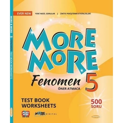 Kurmay Yayınları Elt More More 5. Sınıf English Fenomen Test Book