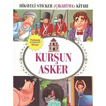 Kurşun Asker Hikayeli Sticker Çıkartma Kitabı Kolektif