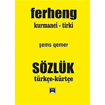 Kürtçe - Türkçe Sözlük Kolektif