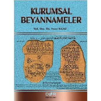 Kurumsal Beyannameler-Yavuz Ilgaz