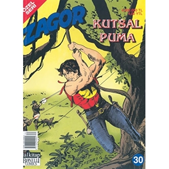 Kutsal Puma - Zagor Özel Seri Sayı 30 Moreno Burattini