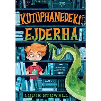 Kütüphanedeki Ejderha Louie Stowell