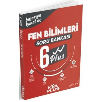 Kva Yayınları 6. Sınıf Fen Bilimleri Plus Serisi Soru Bankası Komisyon