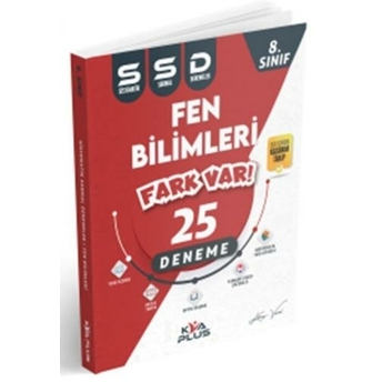 Kva Yayınları 8. Sınıf Lgs Fen Bilimleri Fark Var 25 Deneme Komisyon