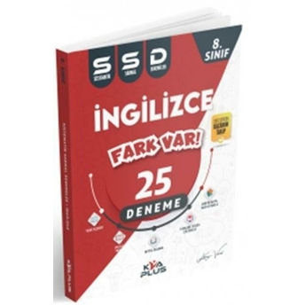 Kva Yayınları 8. Sınıf Lgs Ingilizce Fark Var 25 Deneme Komisyon