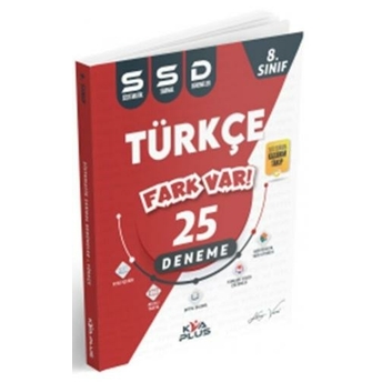 Kva Yayınları 8. Sınıf Lgs Türkçe Fark Var 25 Deneme Komisyon