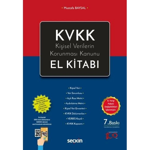 Kvkk – Kişisel Verilerin Korunması Kanunu El Kitabı Mustafa Baysal