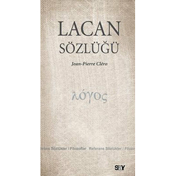 Lacan Sözlüğü Jean - Pierre Clero