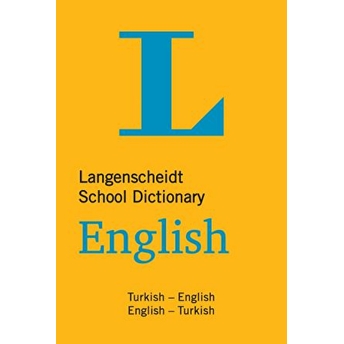 Langenscheidt School Dictionary English Kolektif