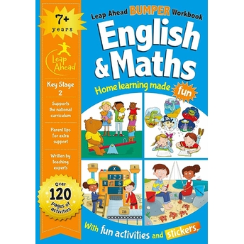 Leap Ahead Bumper Workbook: 7 Years English And Maths Kolektif