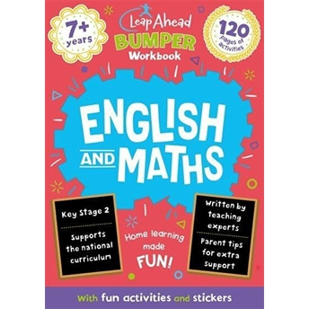 Leap Ahead Bumper Workbook: 7 Years English And Maths Kolektif