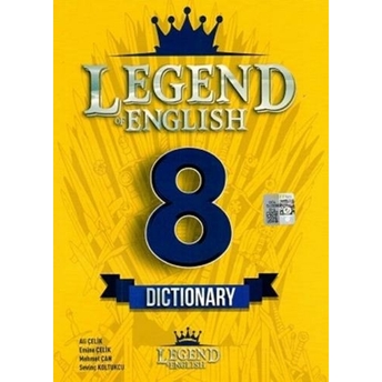 Legend English 8. Sınıf Dictıonary Sözlük Ali Çelik