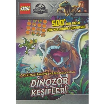 Lego Jurassic World-Dinozor Keşifleri-Çıkartmalı Faaliyet Ve Bulmaca Kitabı Kolektif