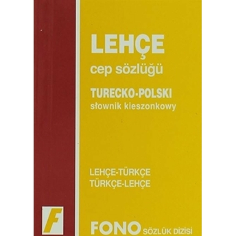 Lehçe / Türkçe - Türkçe / Lehçe Cep Sözlüğü Kolektif