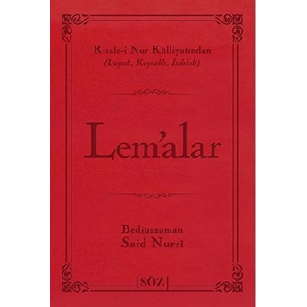 Lemalar (Çanta Boy - Iki Renkli) Bediüzzaman Said Nursi