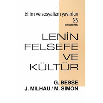 Lenin Felsefe Ve Kültür Guy Besse