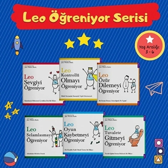 Leo Öğreniyor Serisi (6 Kitap Takım) Jane Whelen Banks