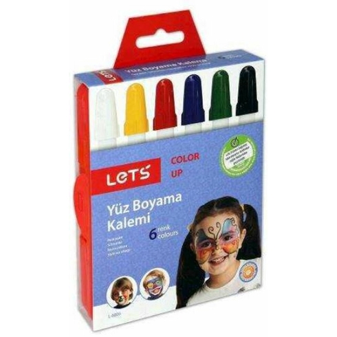 Lets Yüz Boyası 6 Renk L6806