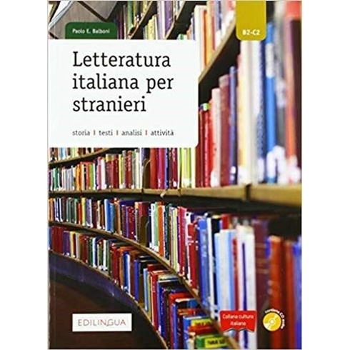 Letteratura Italiana Per Stranieri + Cd Audio