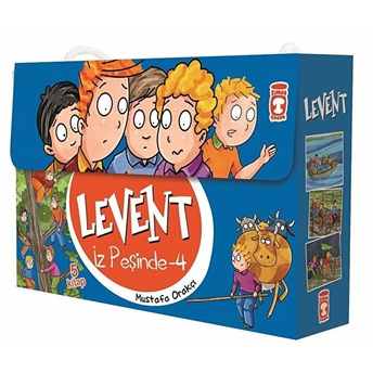 Levent Iz Peşinde - 4 Set (5 Kitap) Mustafa Orakçı