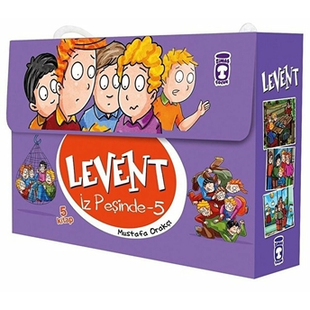 Levent Iz Peşinde 5 Set (5 Kitap) Mustafa Orakçı