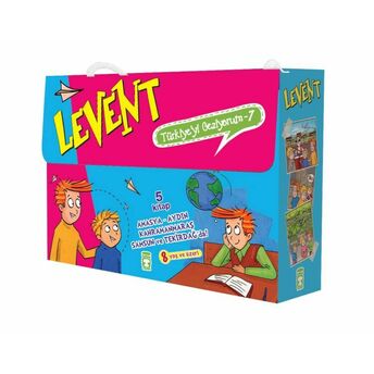 Levent Türkiye'yi Geziyorum 7 Set (5 Kitap) Mustafa Orakçı