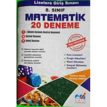 Lgs-20 Li Matematik Denemesi Serkan Akça