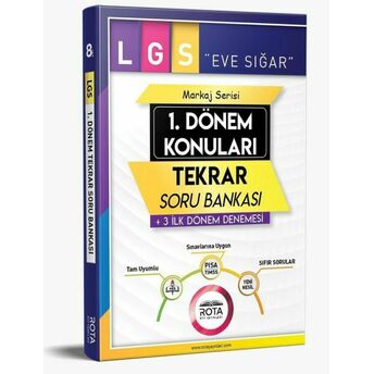 Lgs Eve Sığar 1.Dönem Konuları Tekrar Soru Bankası Deneme Kolektif