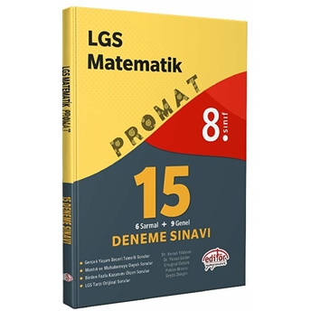 Lgs Matematik Promat 15 Deneme Sınavı Kolektif