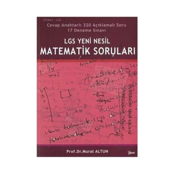 Lgs Yeni Nesil Matematik Soruları Murat Altun