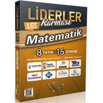 Liderler Karması 8. Sınıf Lgs Matematik Denemeleri 8 Yayın 16 Deneme Komisyon