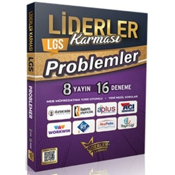 Liderler Karması 8. Sınıf Lgs Problemler Denemeleri 8 Yayın 16 Deneme Komisyon