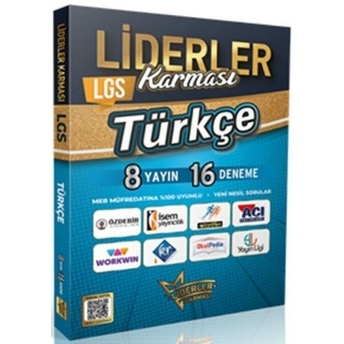 Liderler Karması 8. Sınıf Lgs Türkçe 8 Yayın 16 Deneme Komisyon