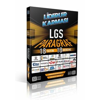 Liderler Karması Lgs Paragraf Denemeleri (18X18) Komisyon